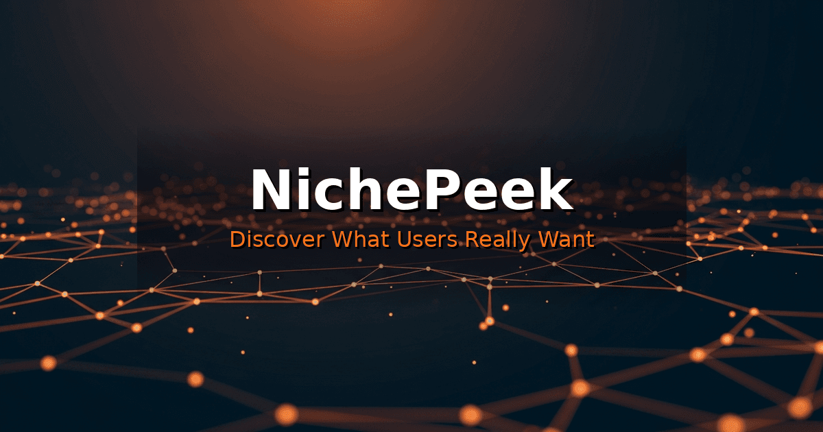NichePeek product artwork